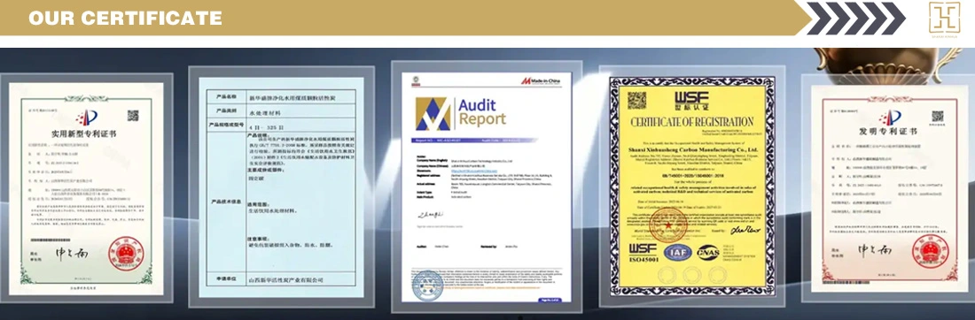Our Certificate Our Certificate